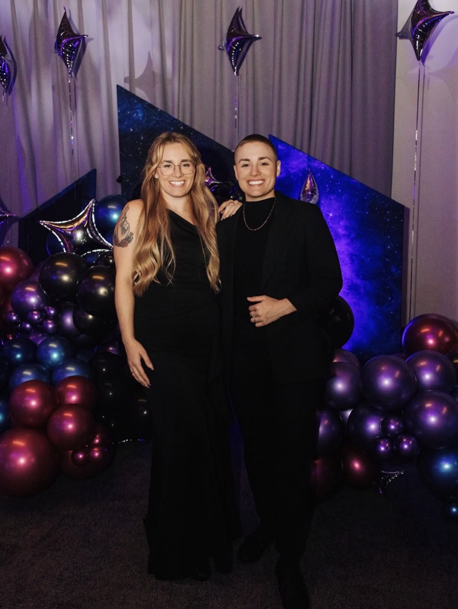 Gabrielle and Goldie Ward, the twin sisters behind the studio